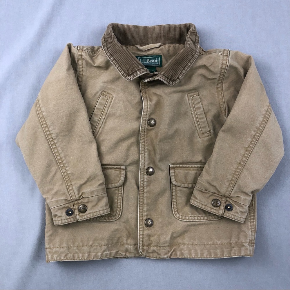 L.L. Bean Toddler Field Jacket with Corduroy Trim